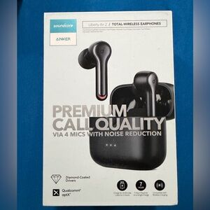 Anker Soundcore Liberty Air 2 Black Earbuds